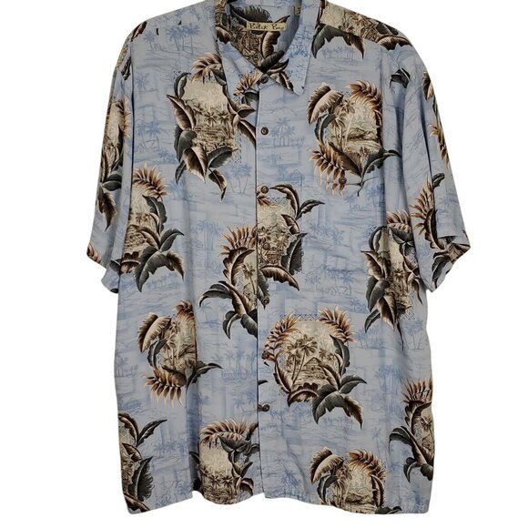 Batik Bay Other - Batik Bay Mens Hawaiian Shirt XXL Button Down Short Sleeve Floral Beach Tropical